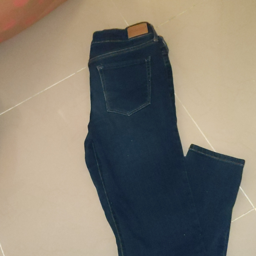 Dark blue jeans